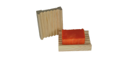 Seifenablage - aus Holz, hell gewellt