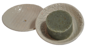 Seifenschale klein rund - aus Keramik